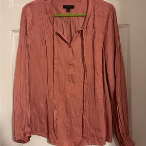 J. Crew Women's Coral Blouse